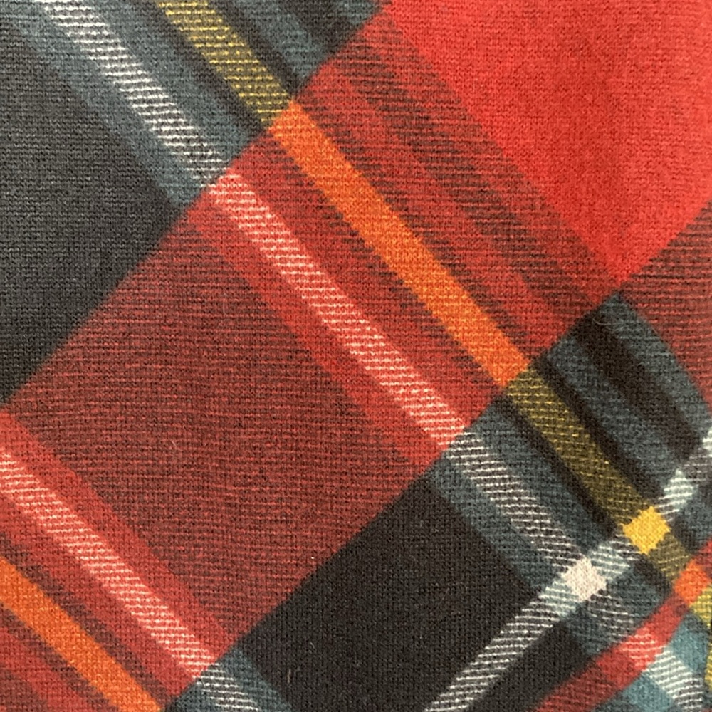 Connected dress plaid print w pockets some stretch casual office 18W - Picture 8 of 17